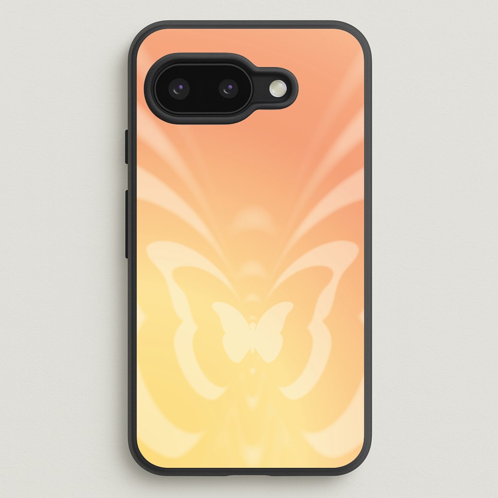Butterfly Gradient Yellow - Summer Phone Case for Google Pixel 9a