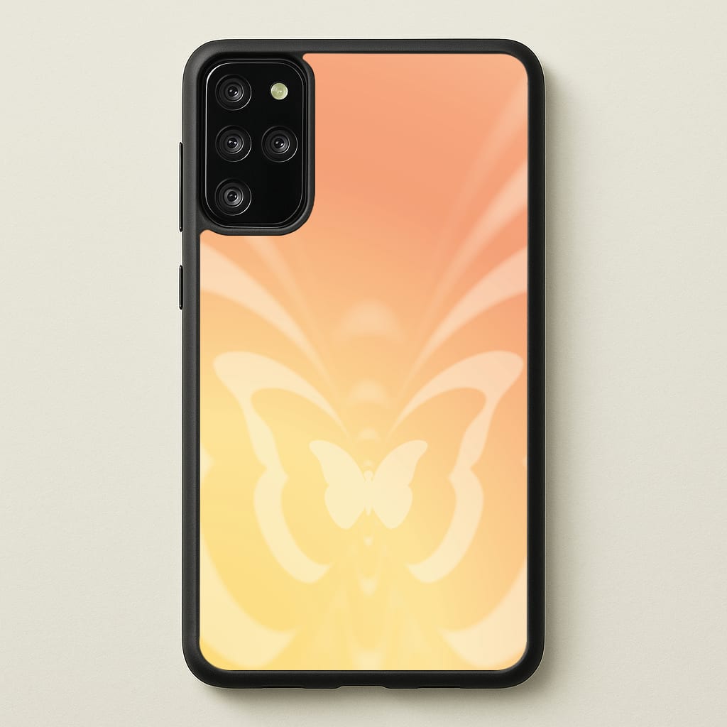 Butterfly Gradient Yellow - Summer Phone Case for Galaxy S20 Plus