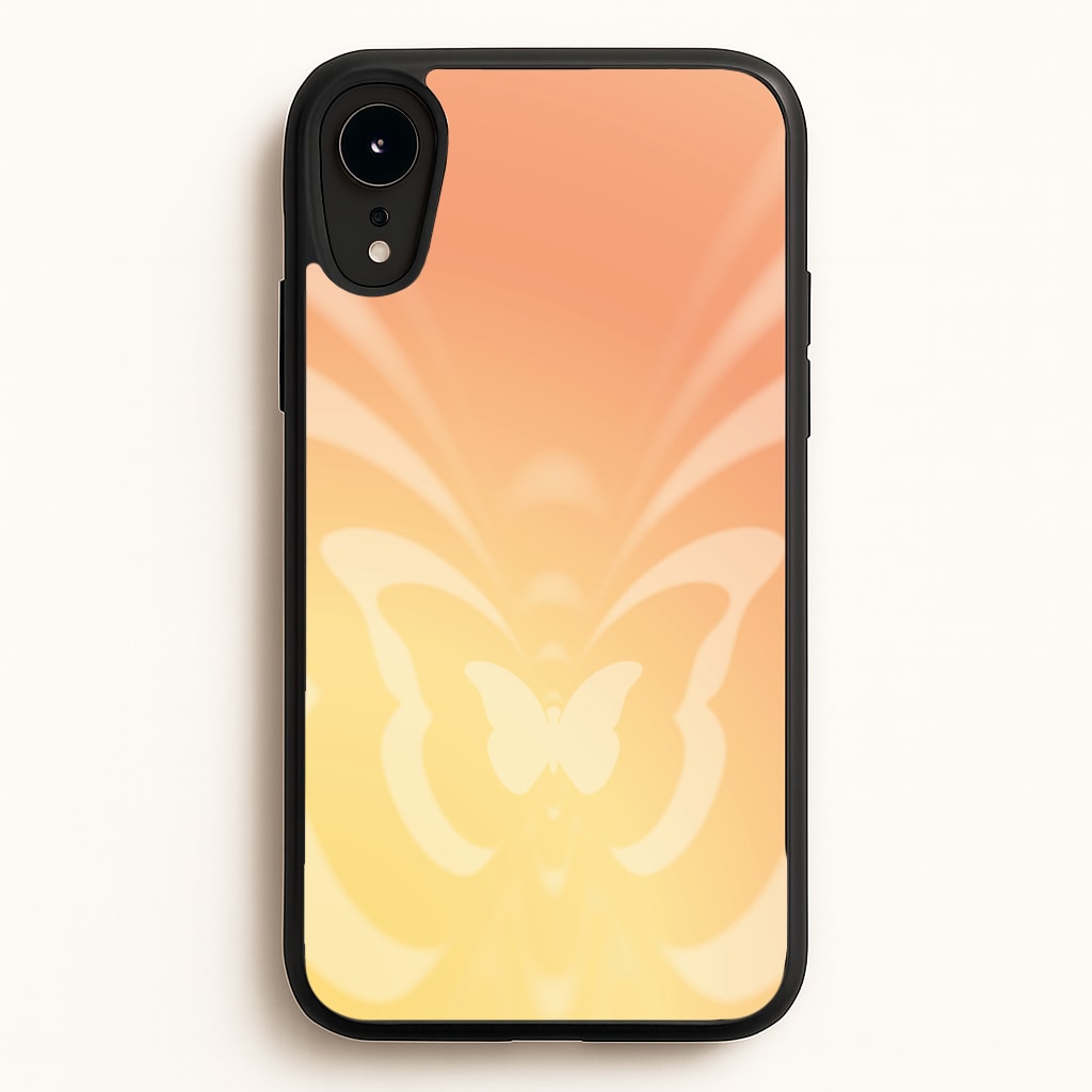 Butterfly Gradient Yellow - Summer Phone Case for iPhone XR