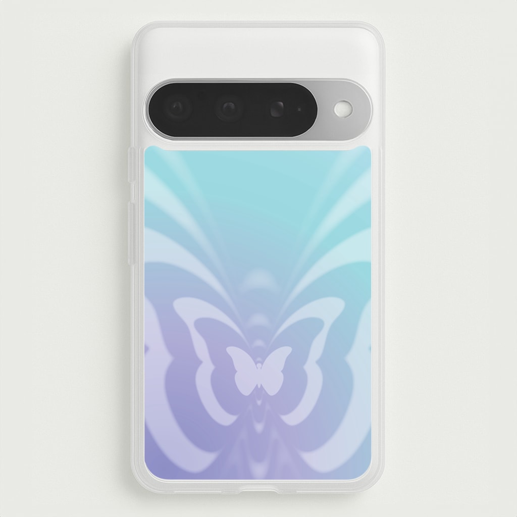 Butterfly Gradient Purple Phone Case for Google Pixel 10 Pro XL
