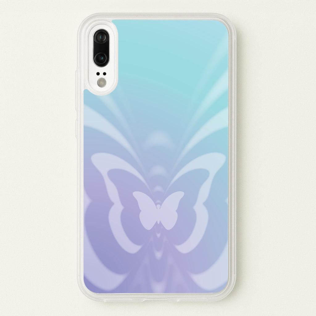 Butterfly Gradient Purple - Summer Phone Case for Huawei P20