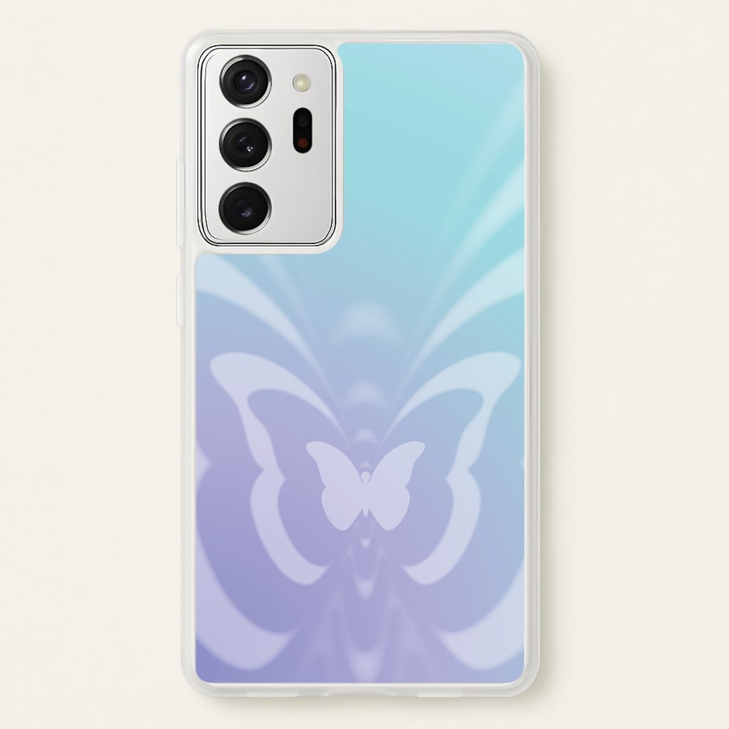 Butterfly Gradient Purple - Summer Phone Case for Galaxy Note 20 Ultra
