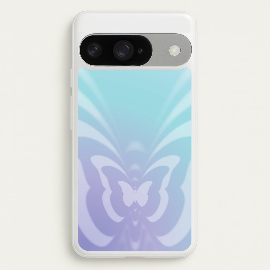 Butterfly Gradient Purple Phone Case for Google Pixel 10 / 10 Pro