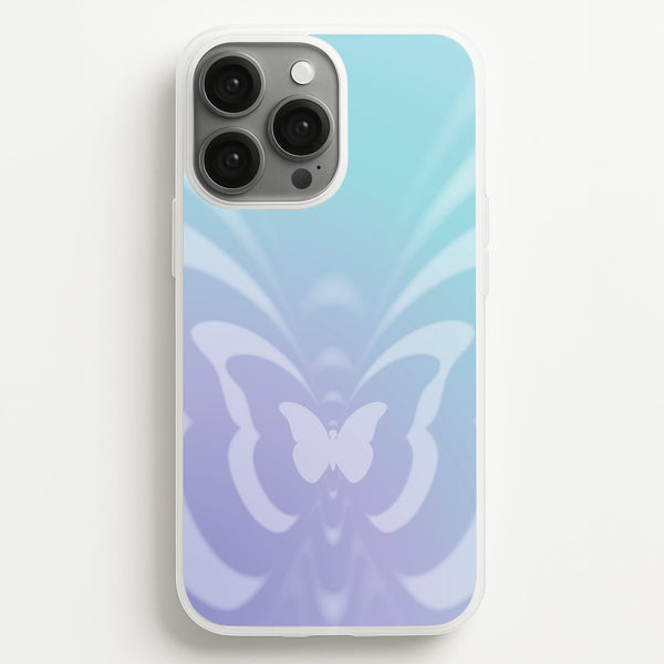 Butterfly Gradient Purple - Summer Phone Case for iPhone 13 Pro Max