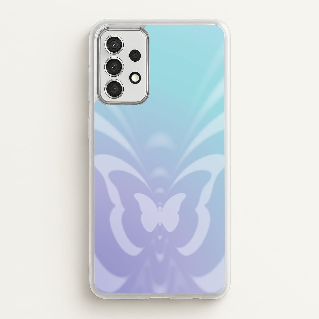 Butterfly Gradient Purple - Summer Phone Case for Galaxy A52 / A52s