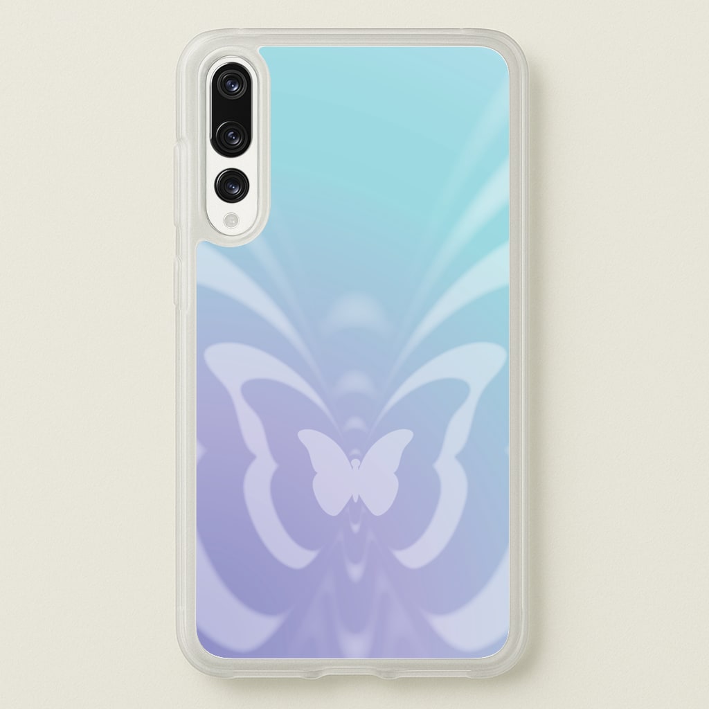 Butterfly Gradient Purple - Summer Phone Case for Huawei P20 Pro