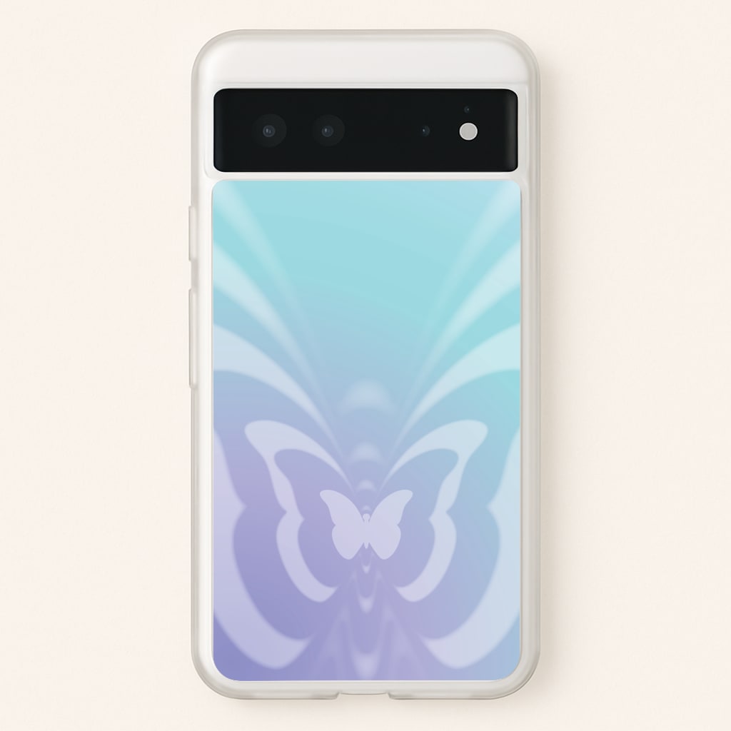 Butterfly Gradient Purple - Summer Phone Case for Google Pixel 6