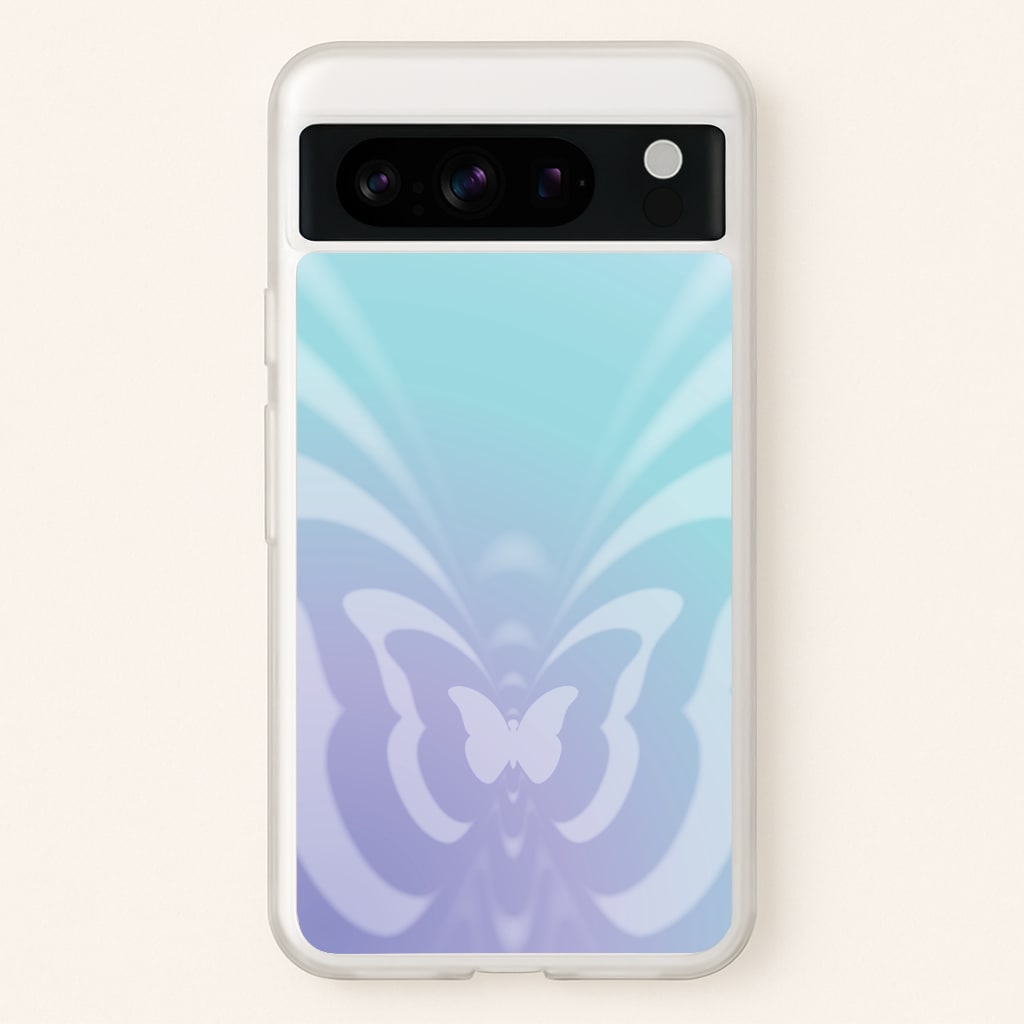 Butterfly Gradient Purple - Summer Phone Case for Google Pixel 8 Pro