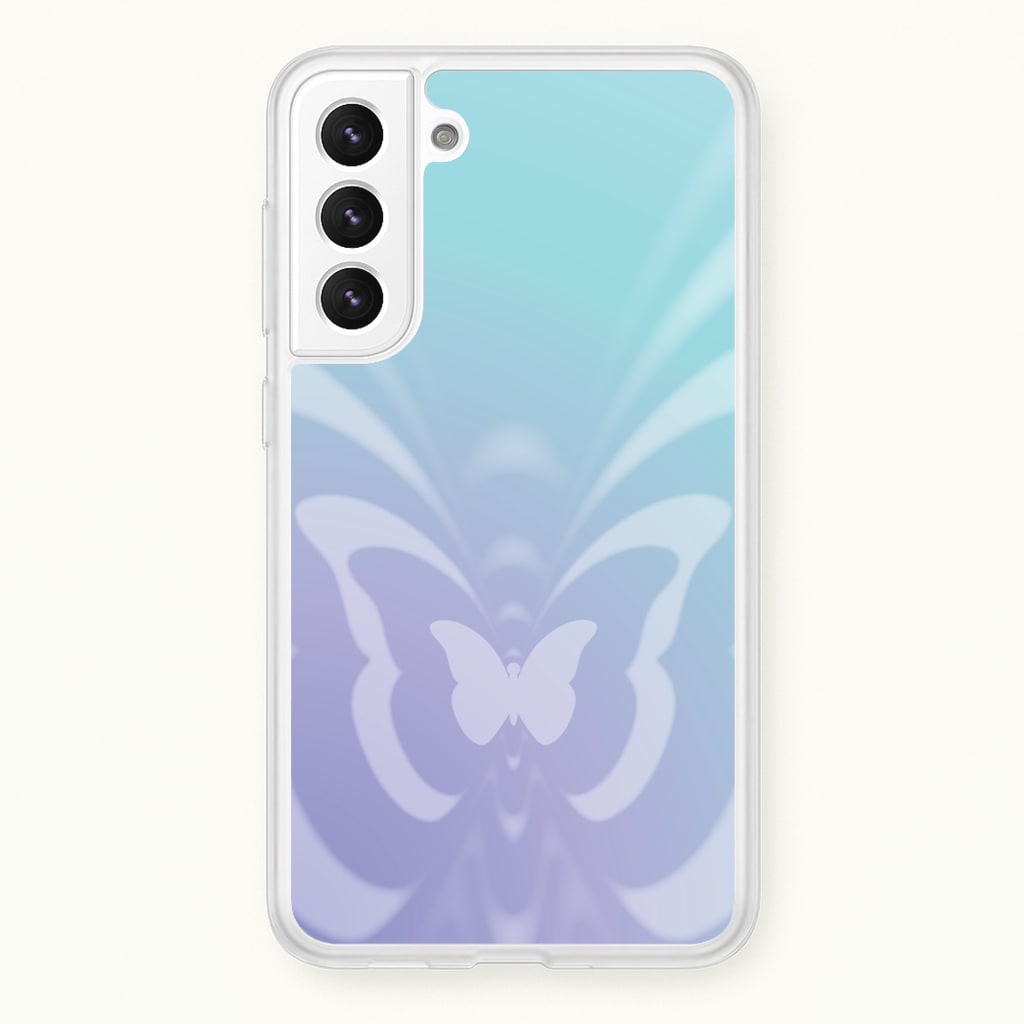 Butterfly Gradient Purple - Summer Phone Case for Galaxy S21 Plus