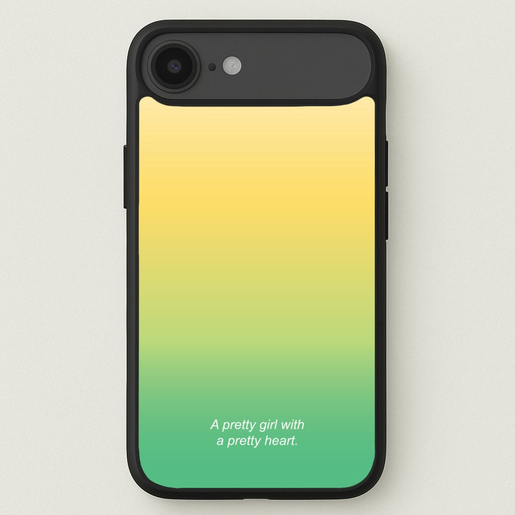 A Pretty Girl With A Pretty Heart Phone Case for iPhone 17 Air