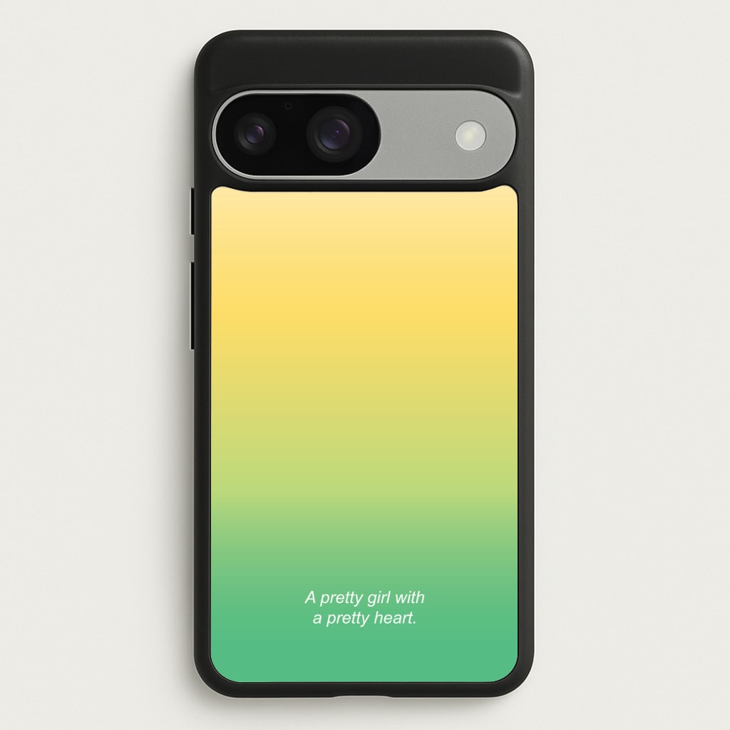 A Pretty Girl With A Pretty Heart - Summer Phone Case for Google Pixel 9 / 9 Pro