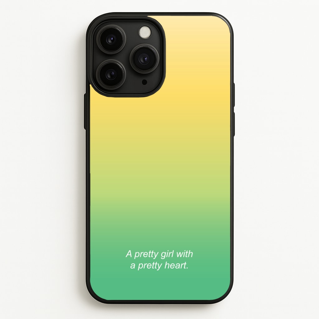 A Pretty Girl With A Pretty Heart - Summer Phone Case for iPhone 11 Pro Max