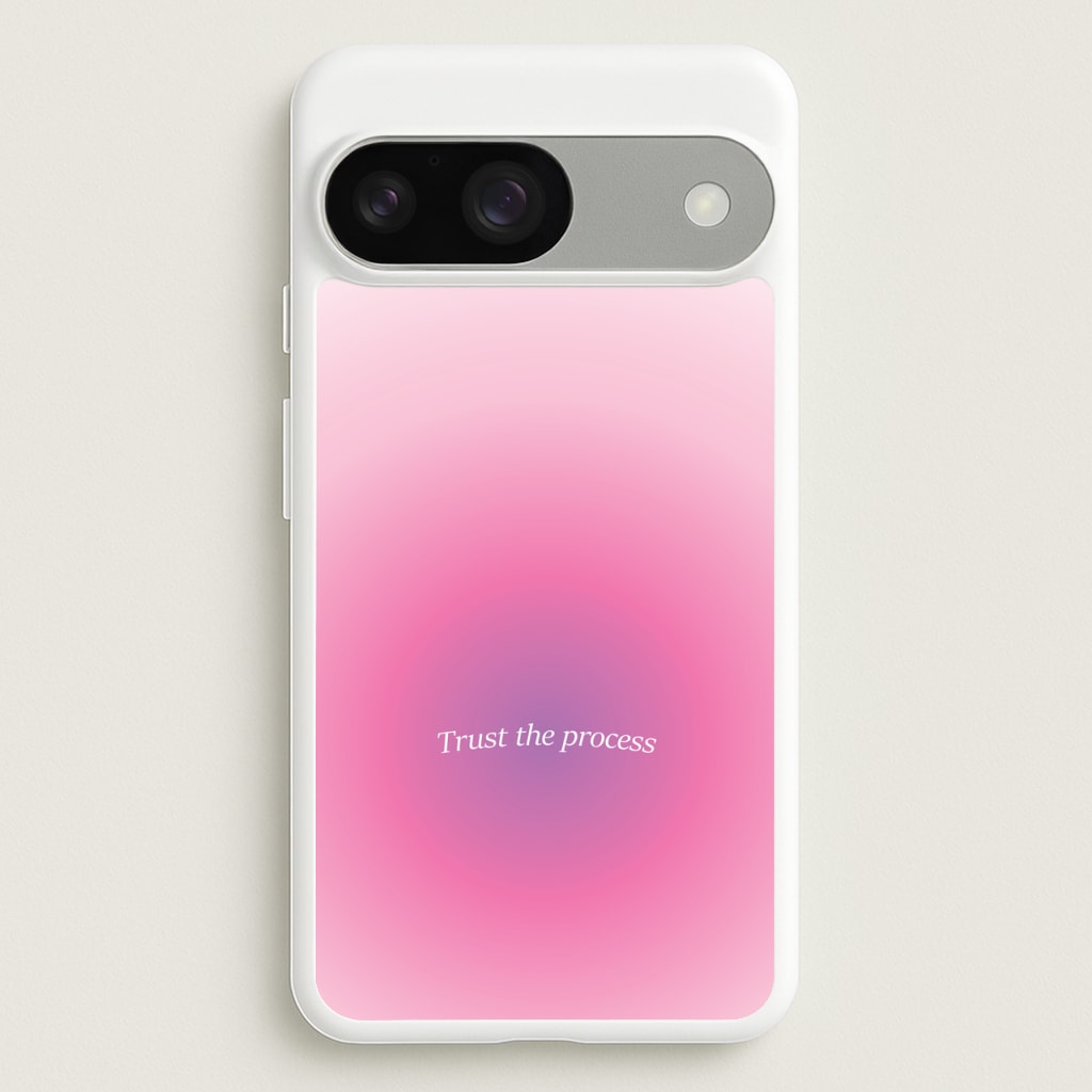 Trust The Process Pink Gradient - Summer Phone Case for Google Pixel 9 / 9 Pro