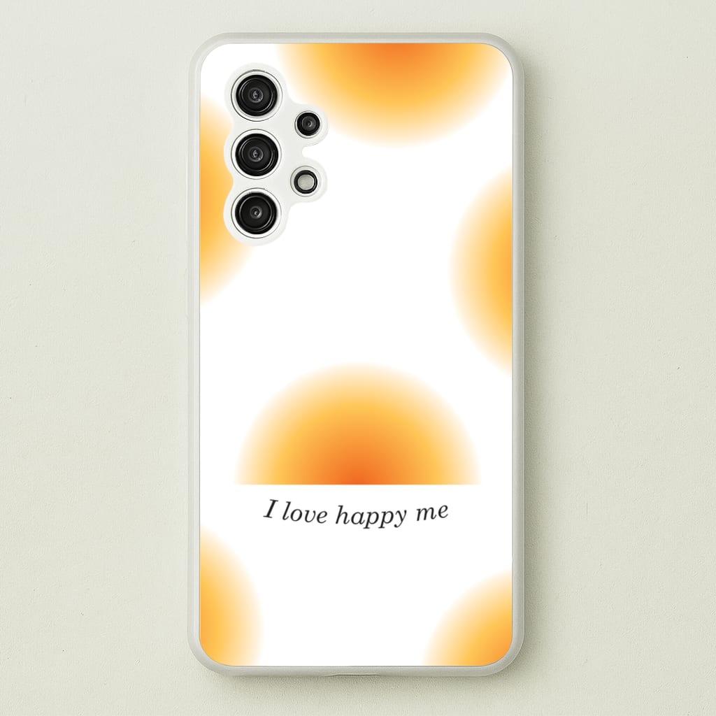 I Love Happy Me Gradient Pattern - Summer Phone Case for Galaxy A13