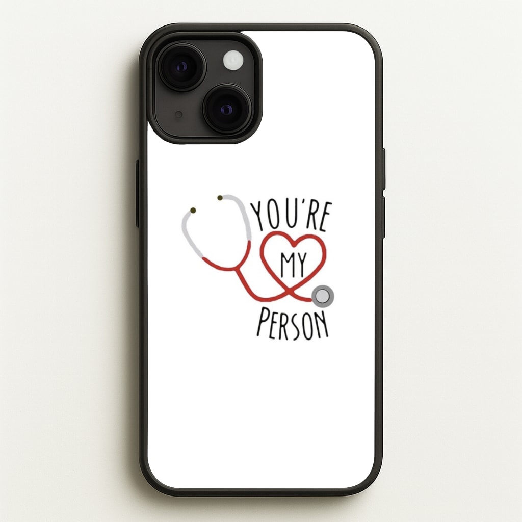 You're My Person - Grey's - Greys Anatomy Phone Case for iPhone 13 Mini
