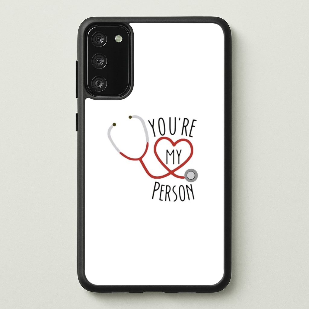 You're My Person - Grey's - Greys Anatomy Phone Case for Galaxy S20
