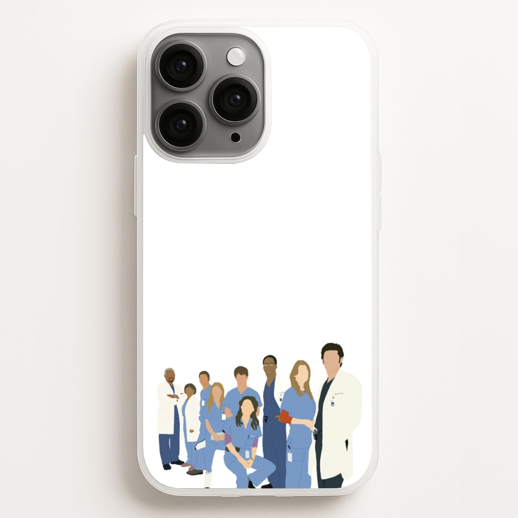 Cartoon Crew - Grey's - Greys Anatomy Phone Case for iPhone 16 Pro Max