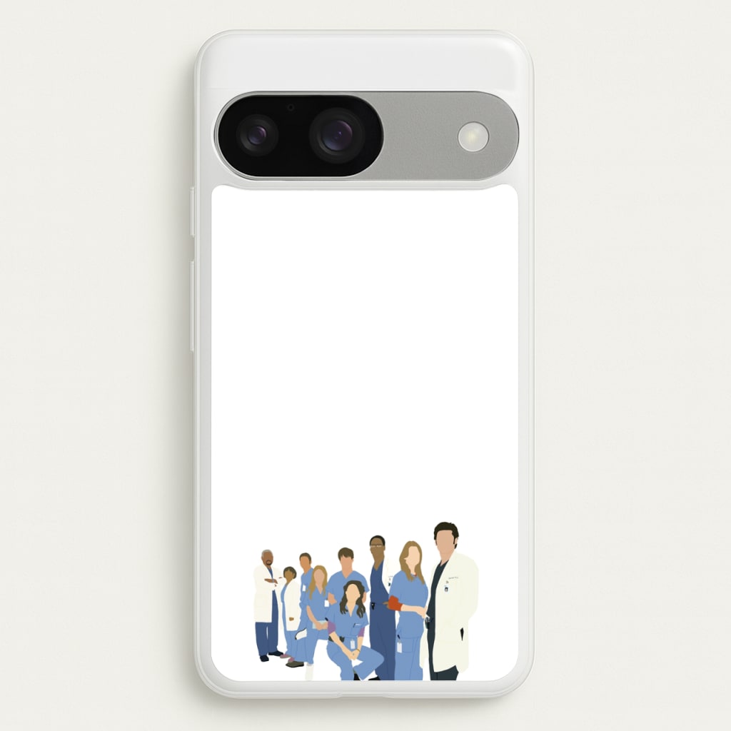 Cartoon Crew - Grey's - Greys Anatomy Phone Case for Google Pixel 9 / 9 Pro