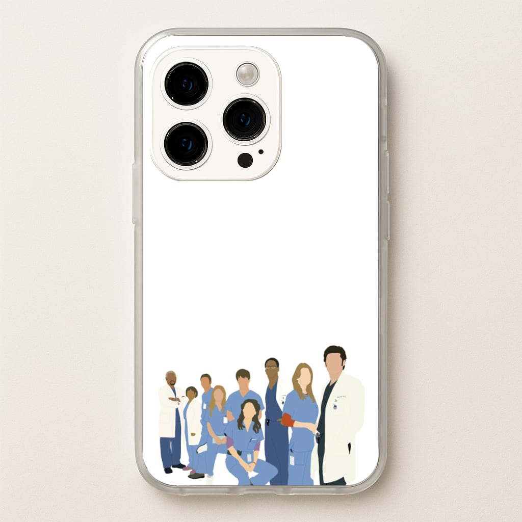Cartoon Crew - Grey's - Greys Anatomy Phone Case for iPhone 15 Pro
