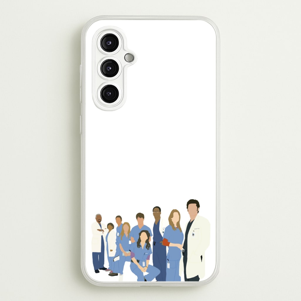 Cartoon Crew - Grey's - Greys Anatomy Phone Case for Galaxy A14