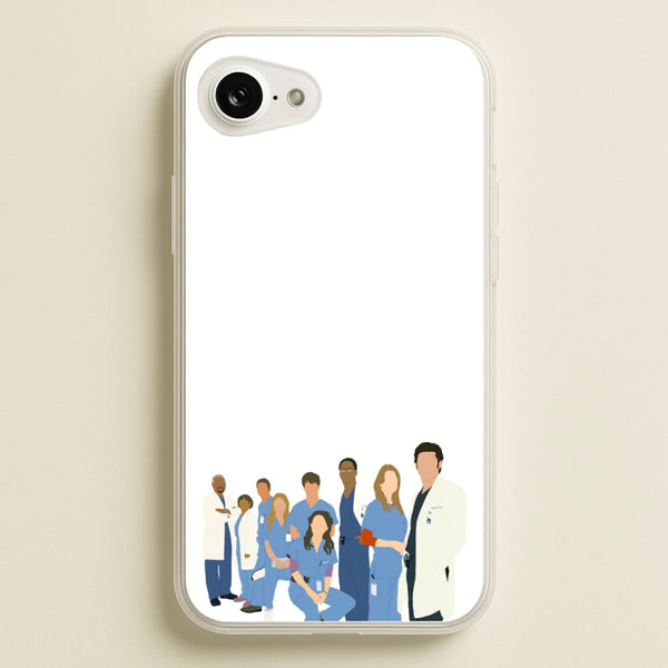 Cartoon Crew - Grey's - Greys Anatomy Phone Case for iPhone 16e