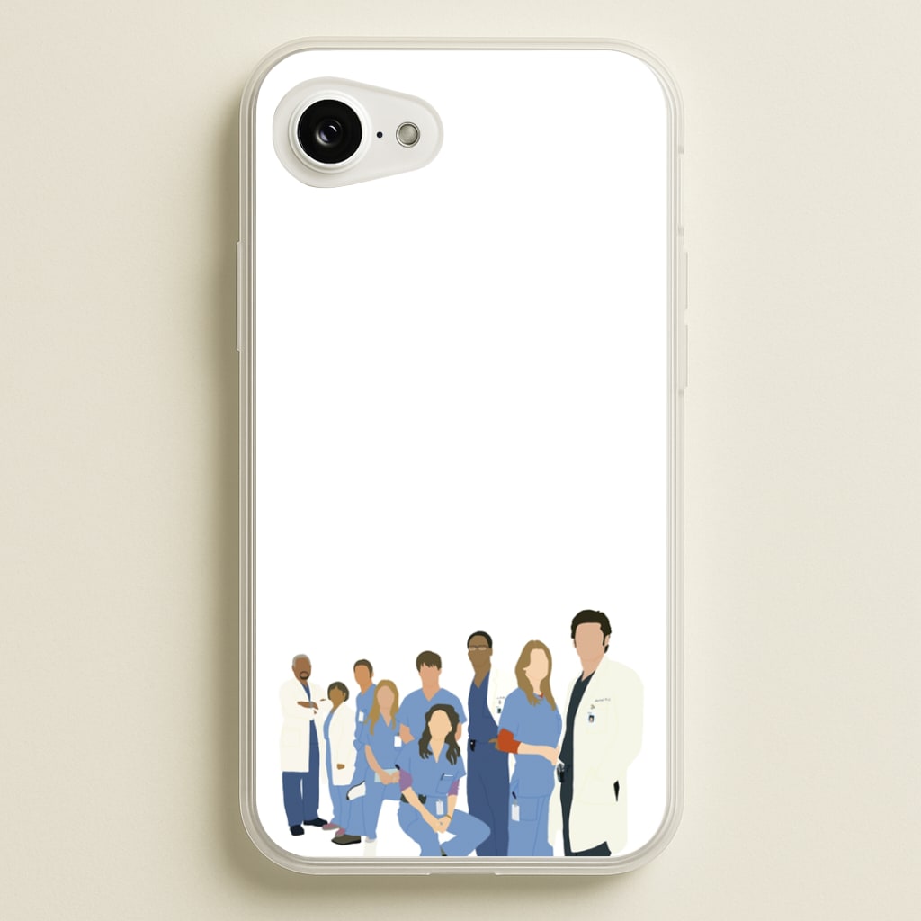 Cartoon Crew - Grey's - Greys Anatomy Phone Case for iPhone 16e