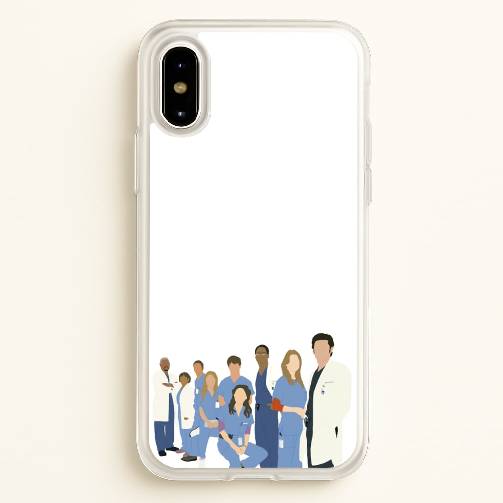 Cartoon Crew - Grey's - Greys Anatomy Phone Case for iPhone X / XS