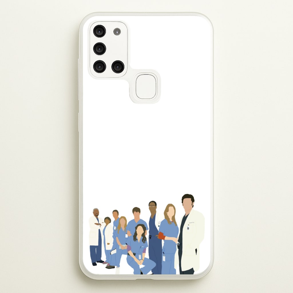 Cartoon Crew - Grey's - Greys Anatomy Phone Case for Galaxy A21s