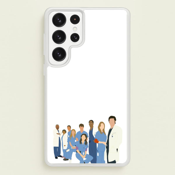 Cartoon Crew - Grey's - Greys Anatomy Phone Case for Galaxy S22 Ultra