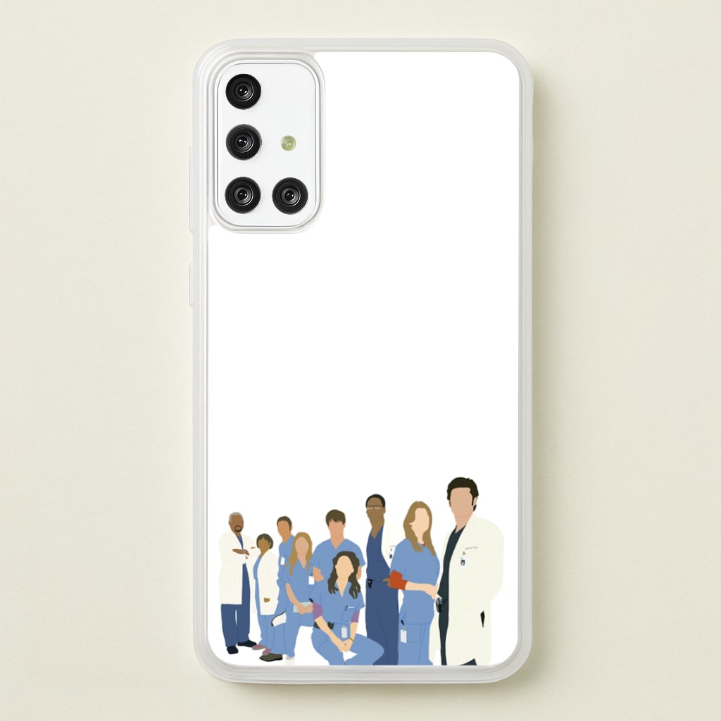 Cartoon Crew - Grey's - Greys Anatomy Phone Case for Galaxy A71