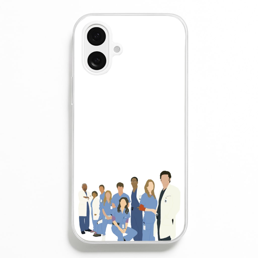 Cartoon Crew - Grey's - Greys Anatomy Phone Case for iPhone 16 Plus