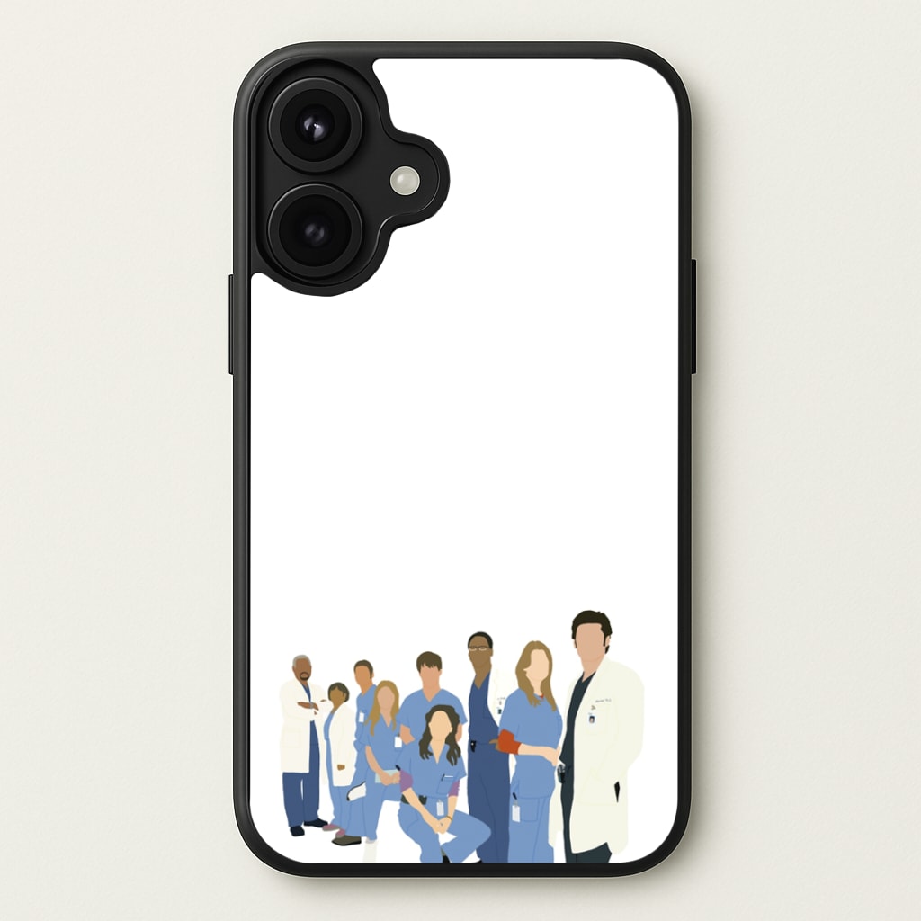Cartoon Crew - Grey's Phone Case for iPhone 17