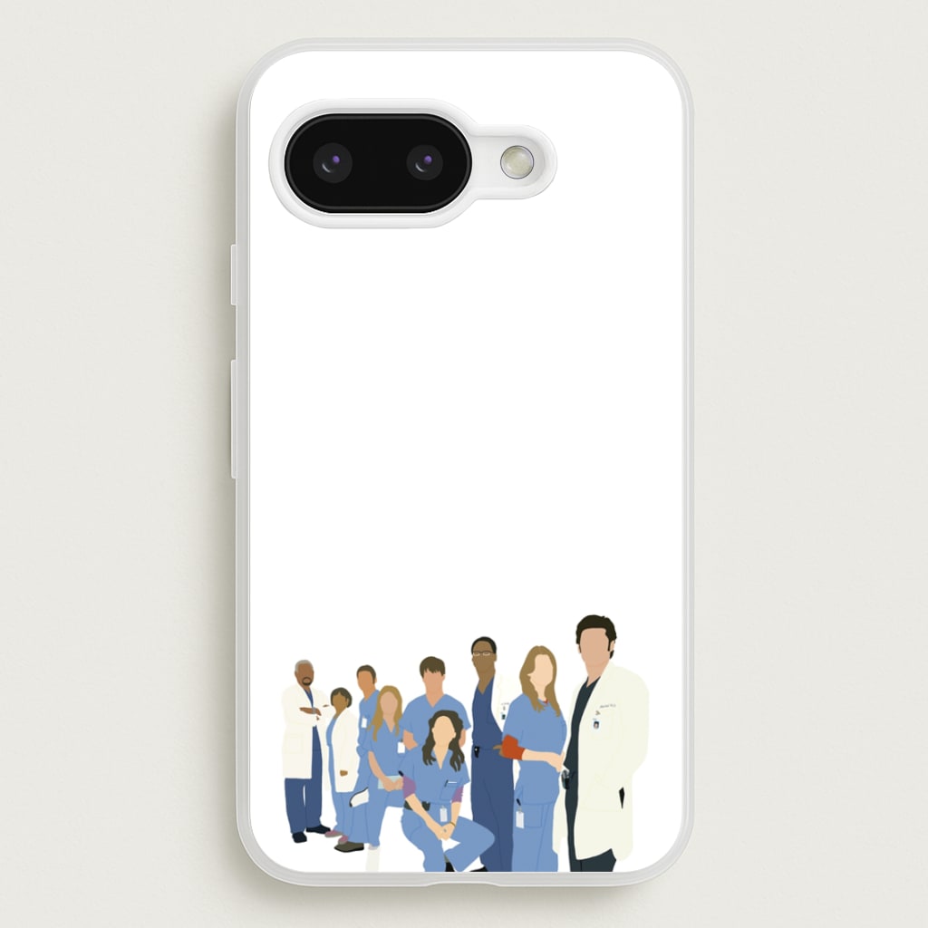 Cartoon Crew - Grey's - Greys Anatomy Phone Case for Google Pixel 9a