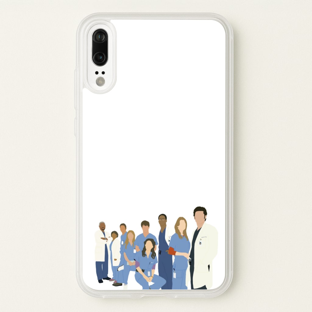 Cartoon Crew - Grey's - Greys Anatomy Phone Case for Huawei P20