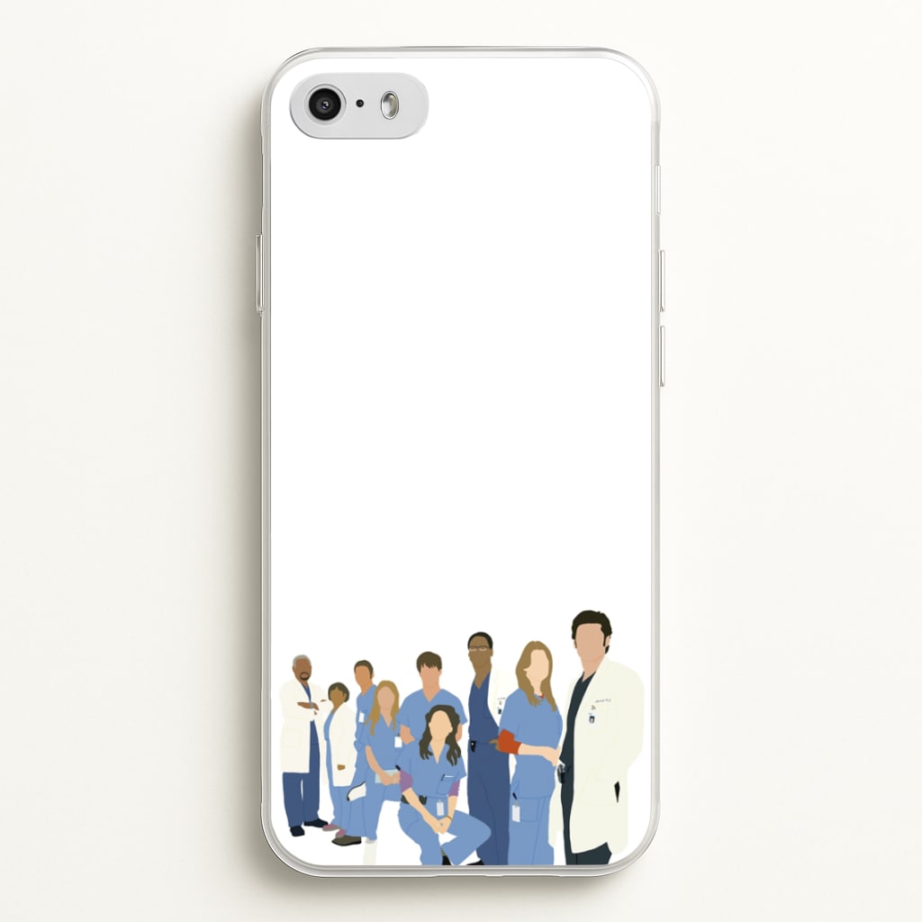Cartoon Crew - Grey's - Greys Anatomy Phone Case for iPhone 5 / 5s / SE 2016