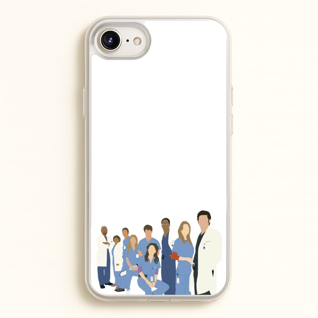Cartoon Crew - Grey's - Greys Anatomy Phone Case for iPhone 6 Plus / 7 Plus / 8 Plus