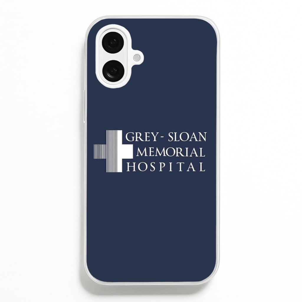 Grey - Sloan Memorial Hospital - Grey's - Greys Anatomy Phone Case for iPhone 16 Plus