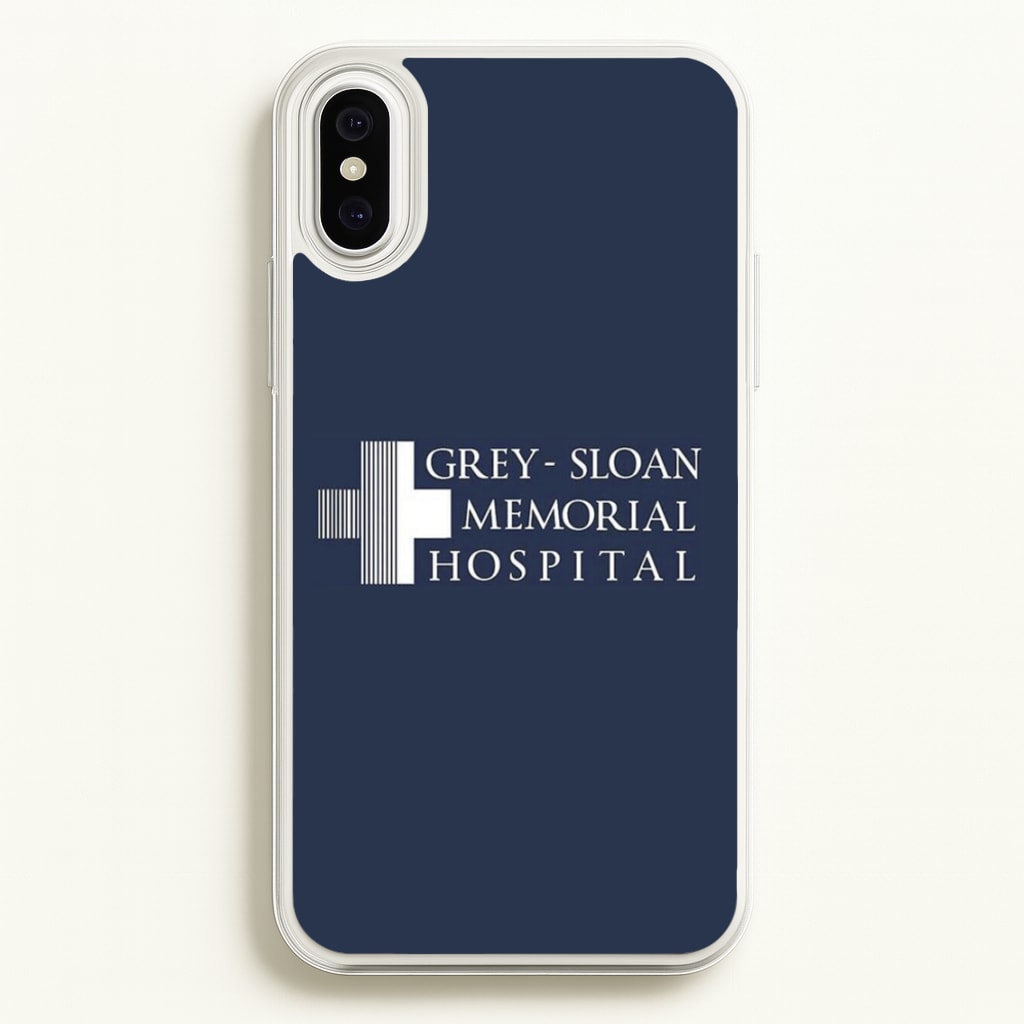 Grey - Sloan Memorial Hospital - Grey's - Greys Anatomy Phone Case for iPhone XS Max