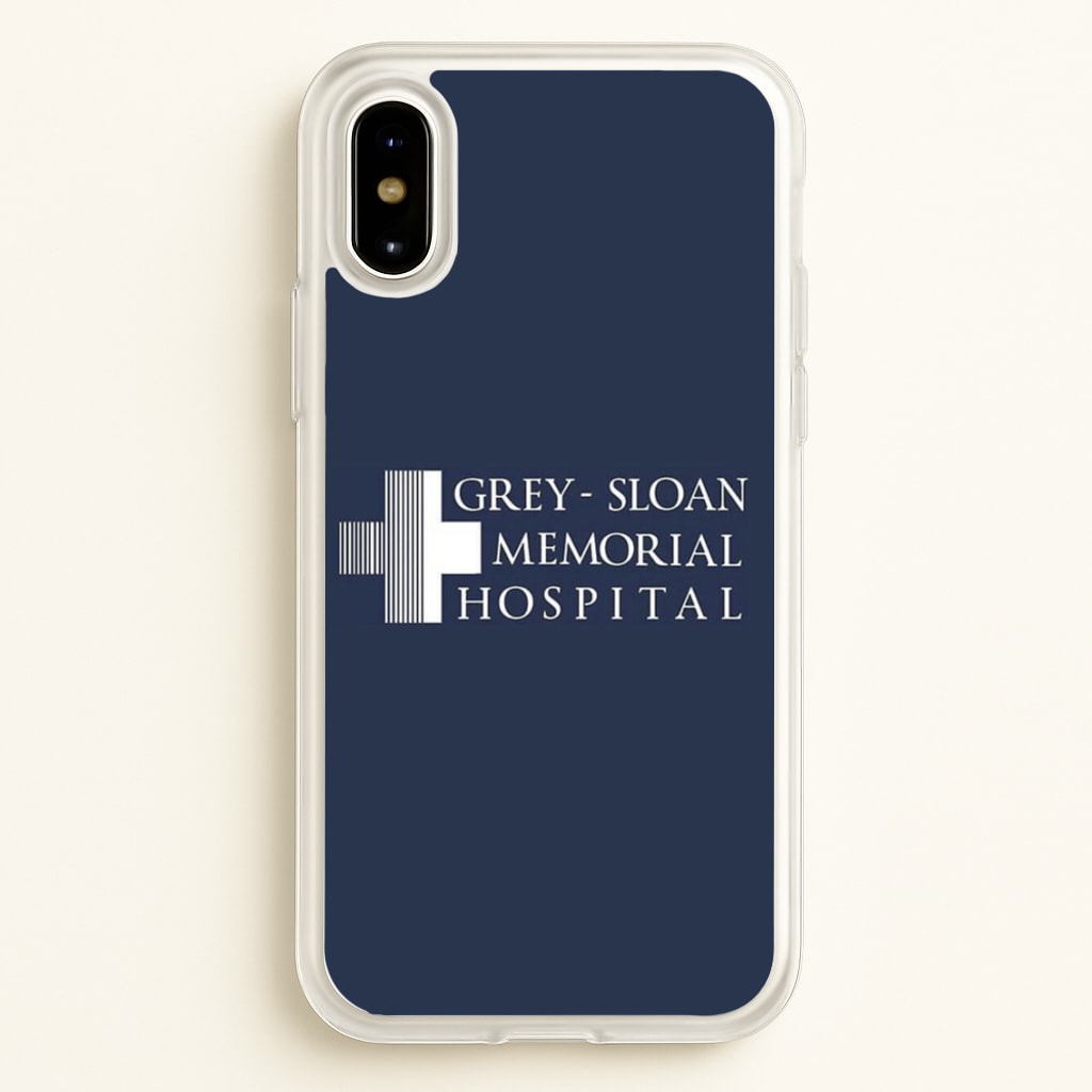 Grey - Sloan Memorial Hospital - Grey's - Greys Anatomy Phone Case for iPhone X / XS