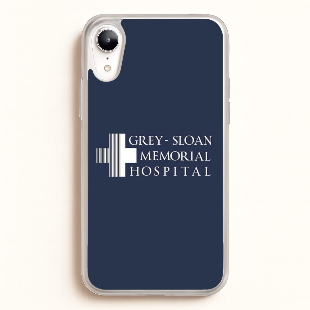 Grey - Sloan Memorial Hospital - Grey's - Greys Anatomy Phone Case for iPhone XR