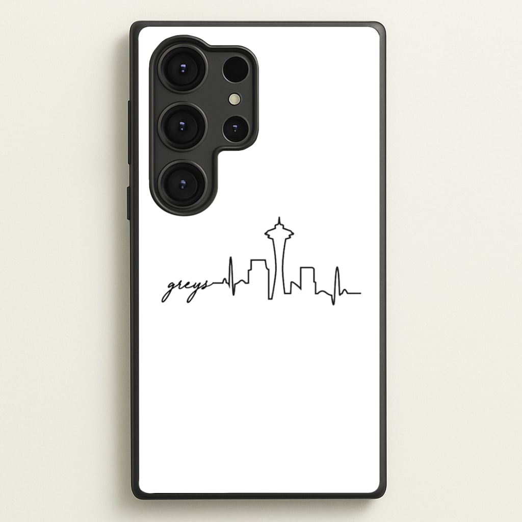 Grey's Skyline - Grey's - Greys Anatomy Phone Case for Galaxy S25 Ultra