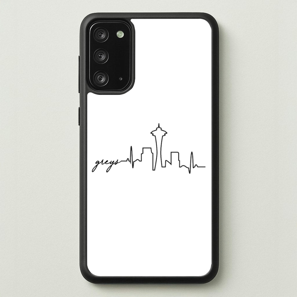 Grey's Skyline - Grey's - Greys Anatomy Phone Case for Galaxy Note 20