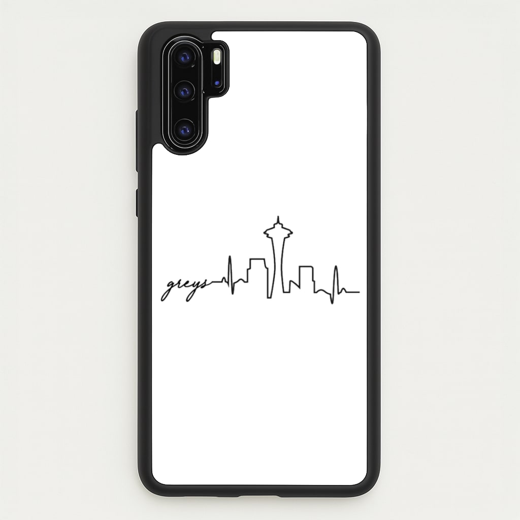 Grey's Skyline - Grey's - Greys Anatomy Phone Case for Huawei P30 Pro