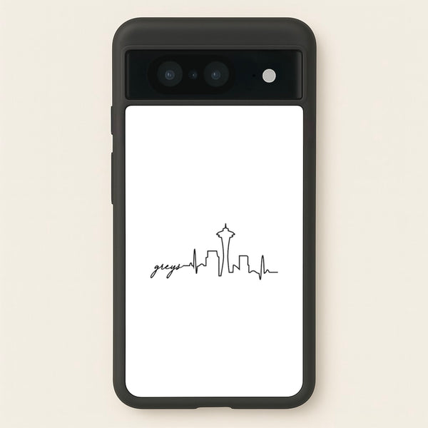 Grey's Skyline - Grey's - Greys Anatomy Phone Case for Google Pixel 8