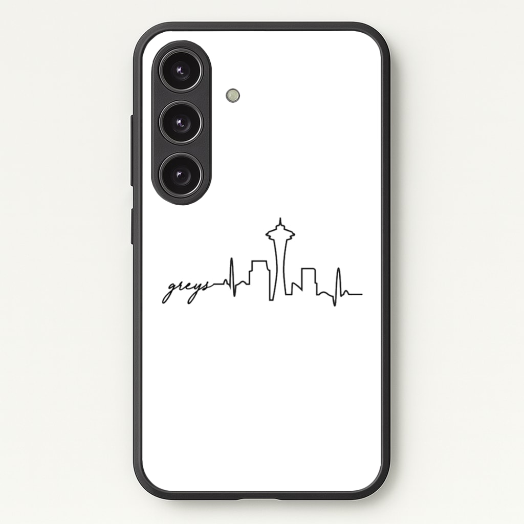 Grey's Skyline - Grey's - Greys Anatomy Phone Case for Galaxy S25 Plus