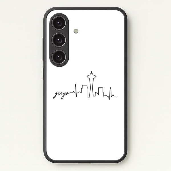 Grey's Skyline - Grey's - Greys Anatomy Phone Case for Galaxy S24FE