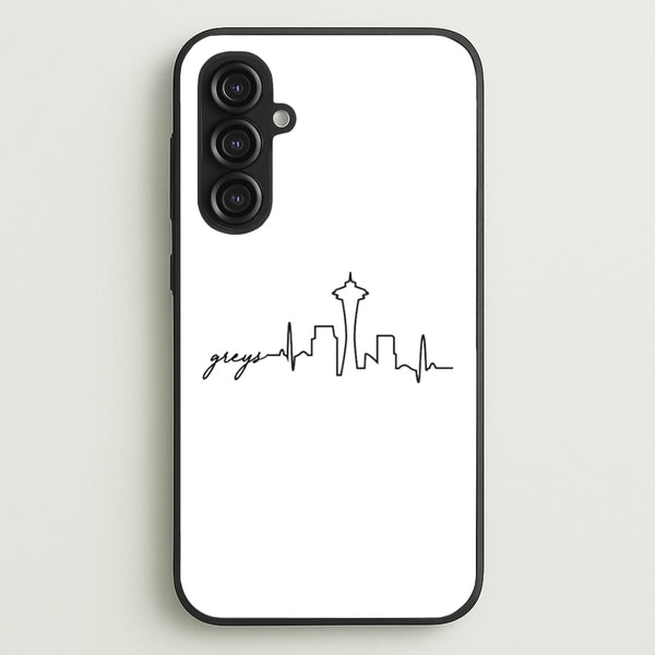 Grey's Skyline - Grey's - Greys Anatomy Phone Case for Galaxy S23FE