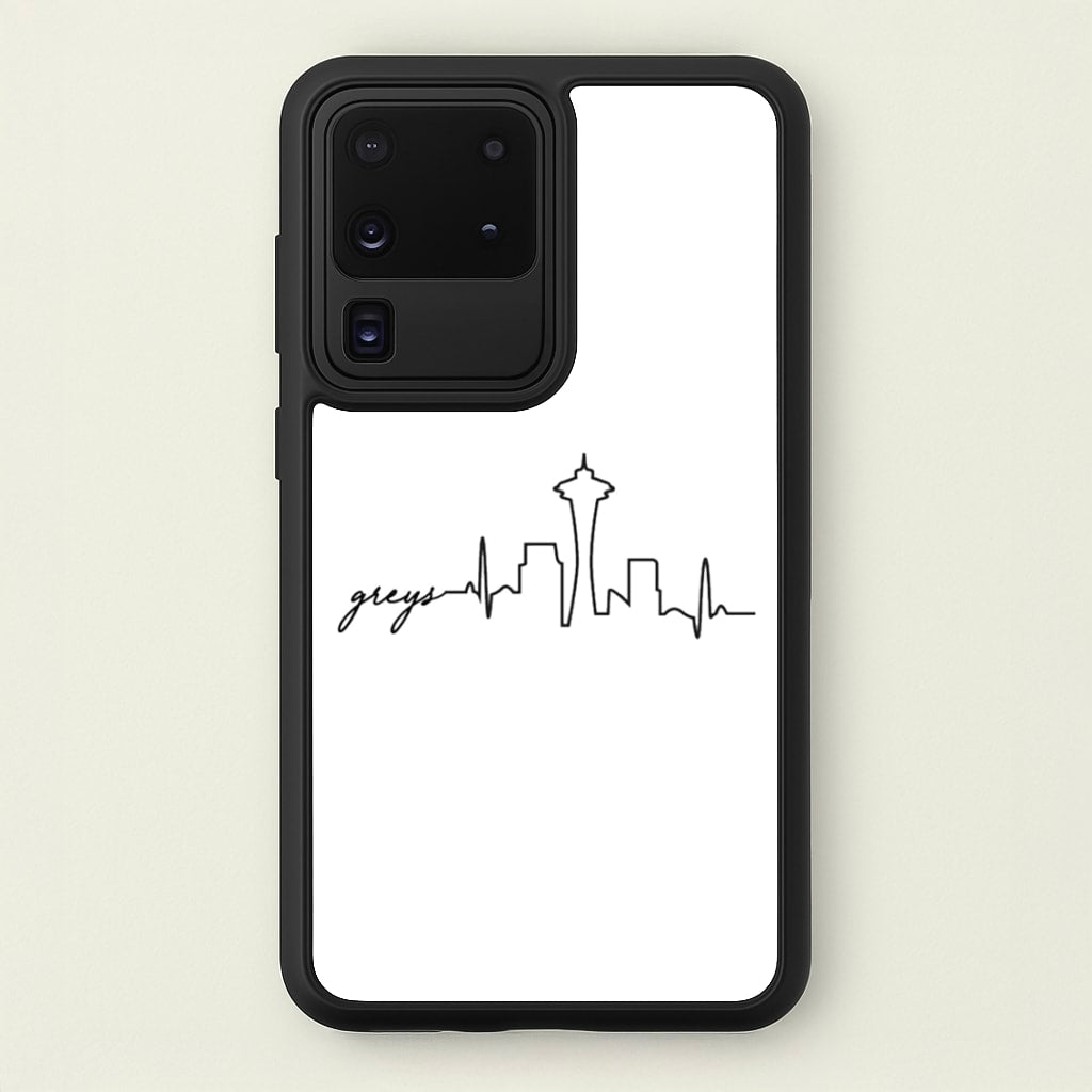 Grey's Skyline - Grey's - Greys Anatomy Phone Case for Galaxy S20 Ultra