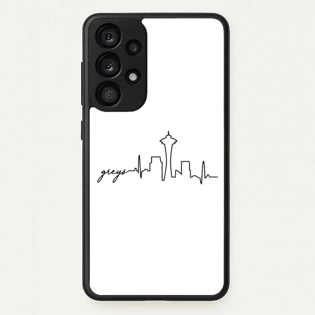 Grey's Skyline - Grey's - Greys Anatomy Phone Case for Galaxy A53
