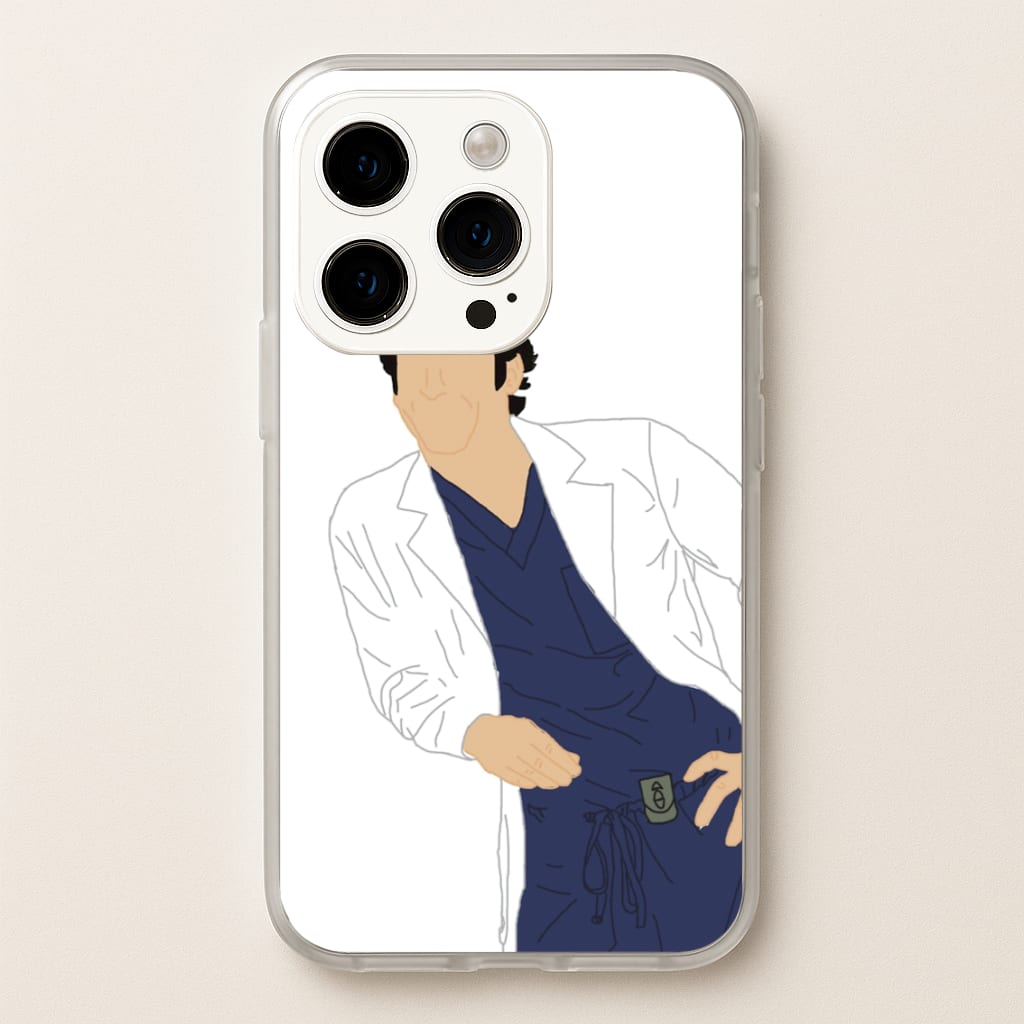 Derek Shepherd - Grey's - Greys Anatomy Phone Case for iPhone 15 Pro